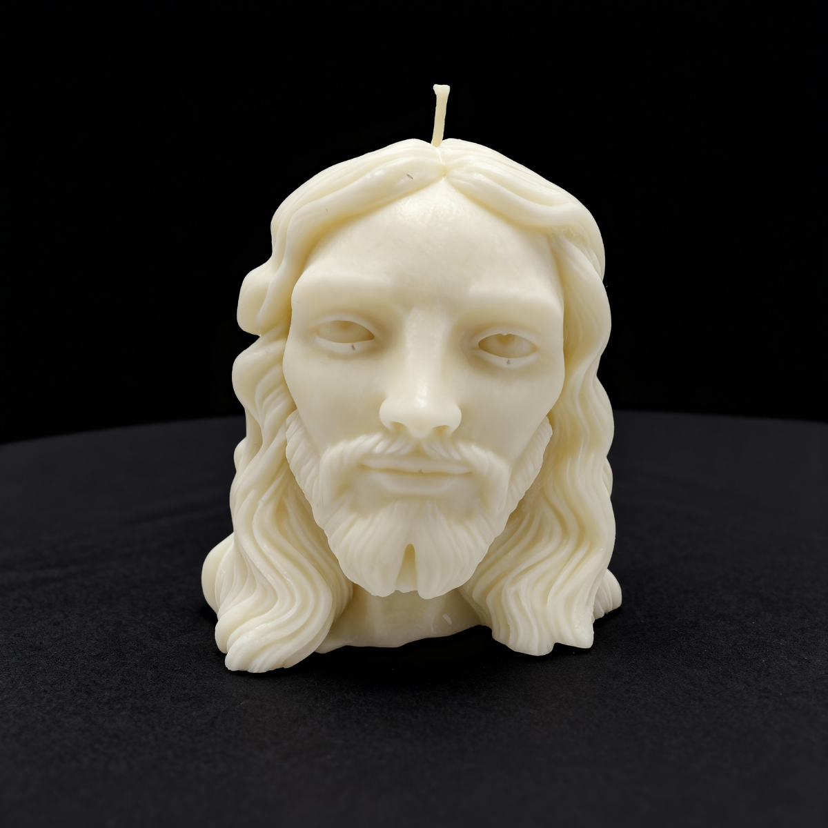 Ozdobna świeca sojowa Jezus 218g