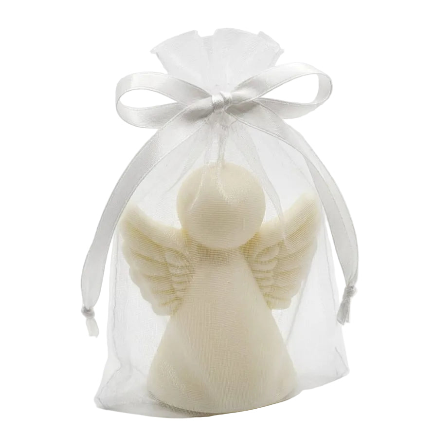 Scented Soy Candle Angel 67g Soft Linen Cream