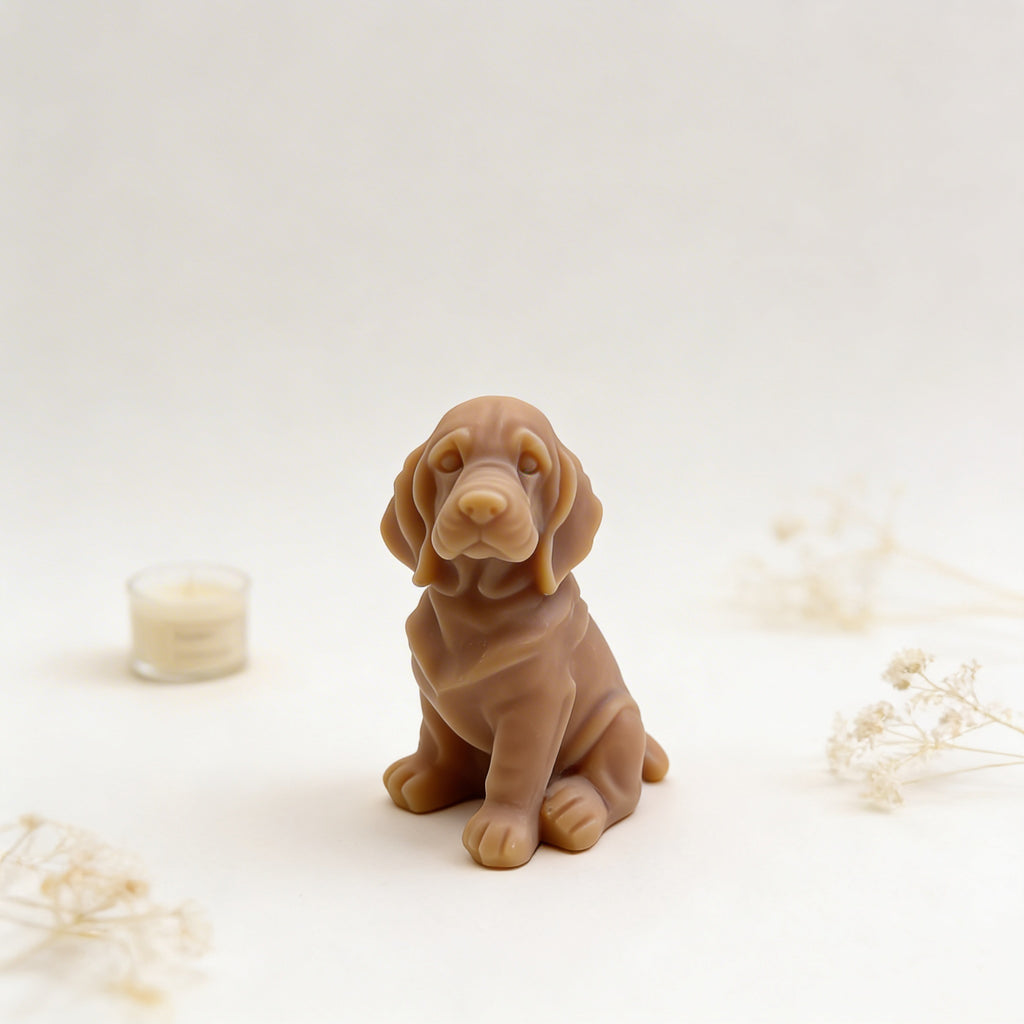 Wosk zapachowy do kominka Pies Basset 44g