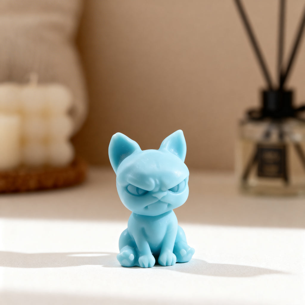 Scented wax melt for warmer Grumpy Chihuahua or Sphynx Cat 15g