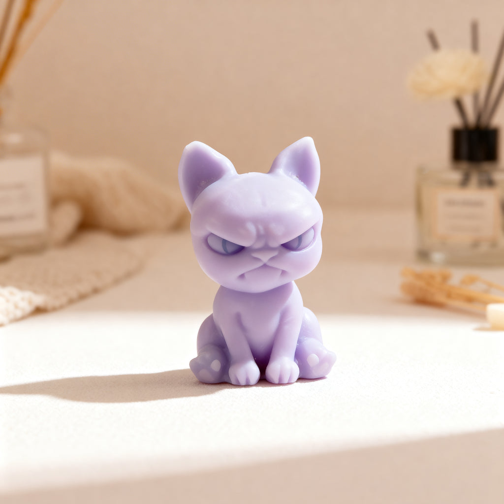 Scented wax melt for warmer Grumpy Chihuahua or Sphynx Cat 15g