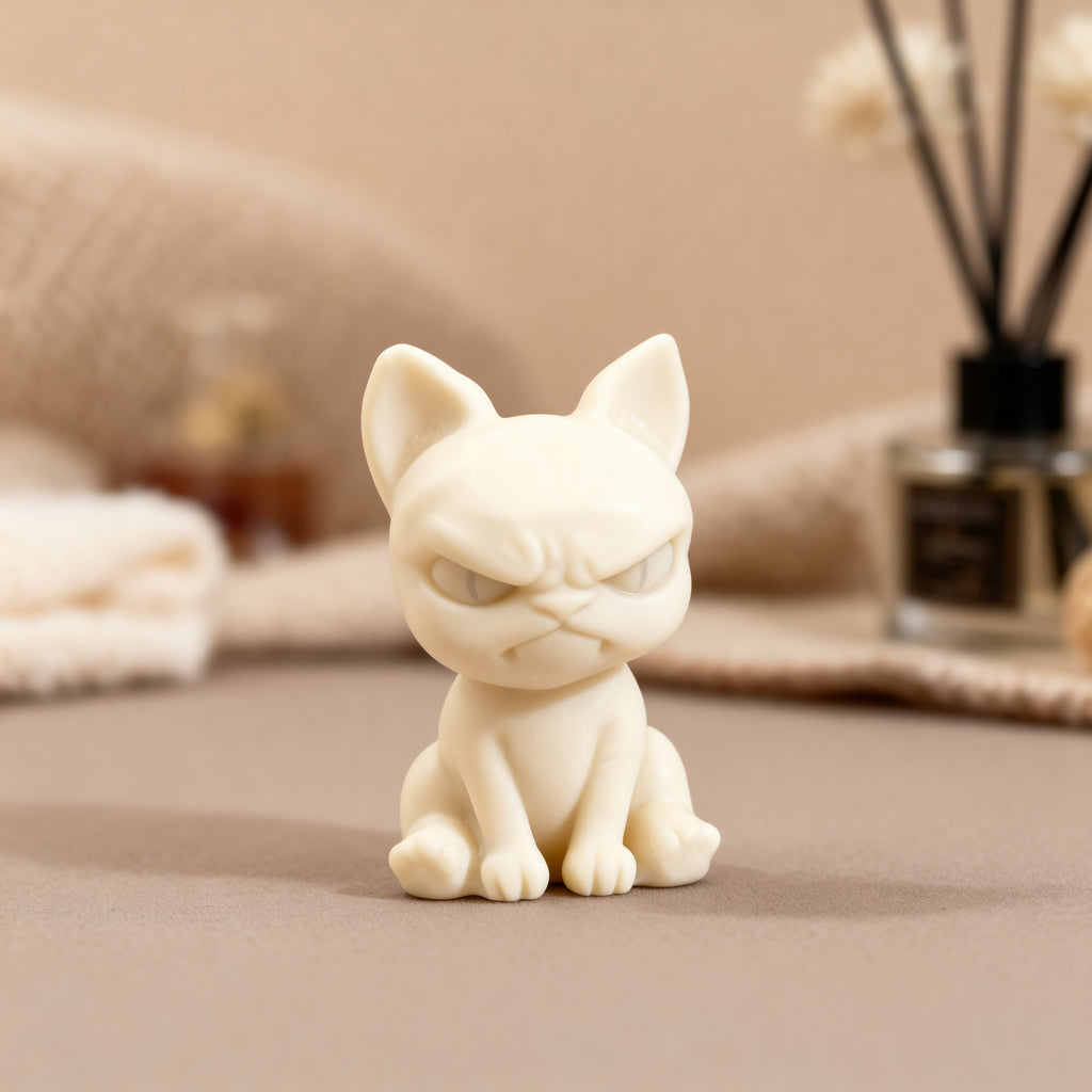 Scented wax melt for warmer Grumpy Chihuahua or Sphynx Cat 15g