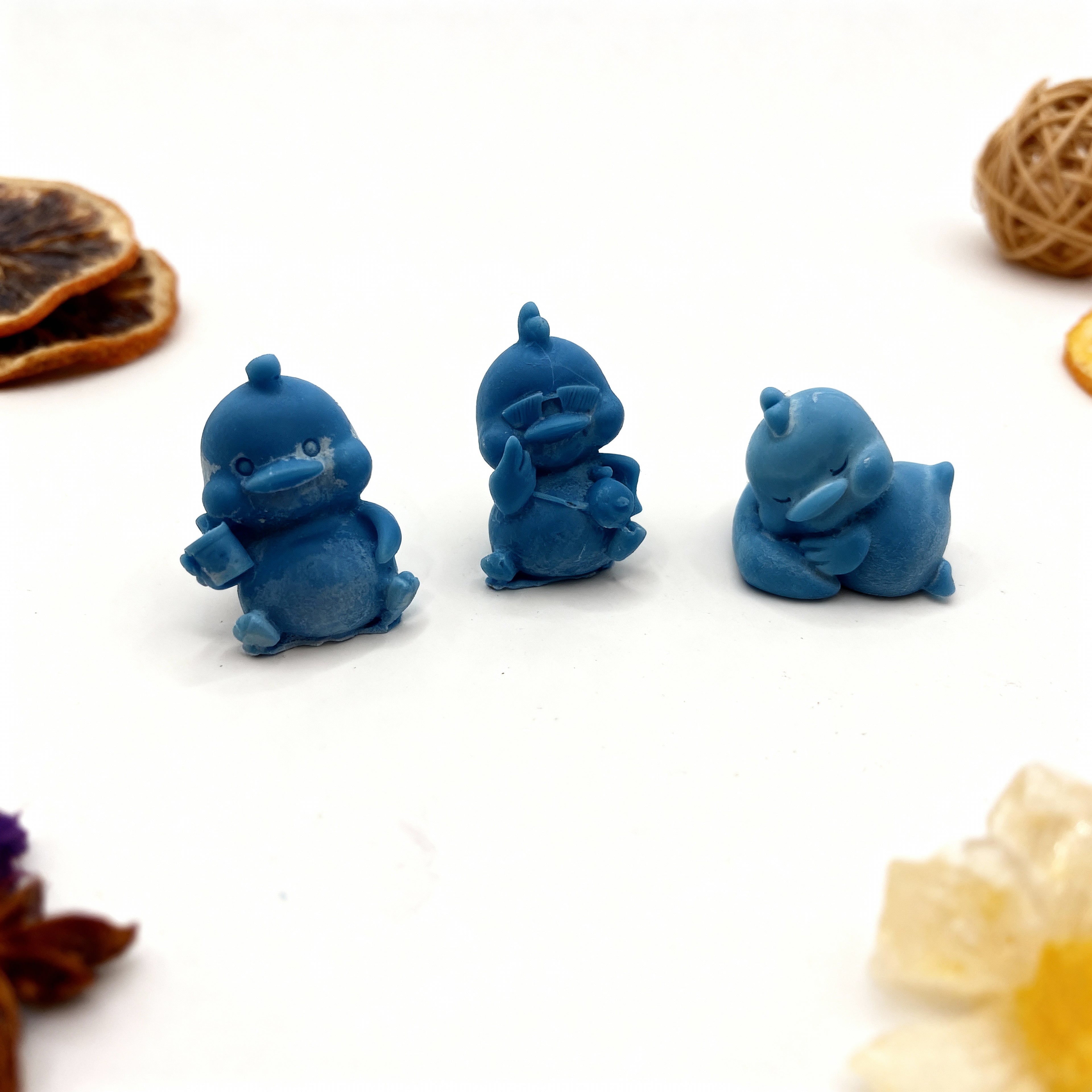 Wosk zapachowy do kominka Śmieszne Kaczki 3 szt. - 69g